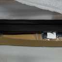 Retractable Ceiling or Wall Mounted Curtain Track, 9FT Black Expandable Rail with Hooks, Easy Install for Room Divider, Living Room, Bedroom, Wardrobe, Office, RV