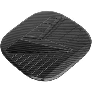 Fuel Tank Door Cap for Hyundai Tucson 2021-2025 Fuel Filler Flap Cover Adhesive Type Carbon Fiber Black ABS Fuel Filler Door Gas Cap