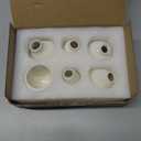 Mini Vase Magnets for Fridge - Cute Flowers Plant Ceramic Vase Magnets Tiny 3D Magnetic Vases for Refrigerator Kitchen Locker Office Decoration (6 Pack)