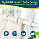 Senbowe 12 Pack Beach Towel Clips,Pool Chair Clips,Heavy Duty Plastic Clothes Pins,Quilt Drying Clips,Windproof Clothes Clips,Keep Your Towel,Clothes,Blankets to Dry on Clothesline and Hanging Rack (Blue, Green, Pink (3.7 Inch))