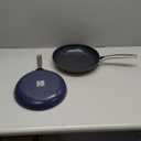 Blue Diamond Cookware Hard Anodized Ceramic Nonstick, 10" and 12" Frying Pan Skillet Set, PFAS-Free, Dishwasher Safe, Oven Safe, Grey (Gray)