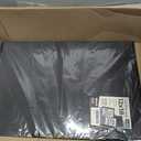 Dunwell 12x18 Art Portfolio Binder with Mounting Paper (Black), Large Portfolio Folder for Artwork Storage, 24 Clear Sleeves Display 48 Pages, 12 x 18 Presentation Book, Acid-Free Poly