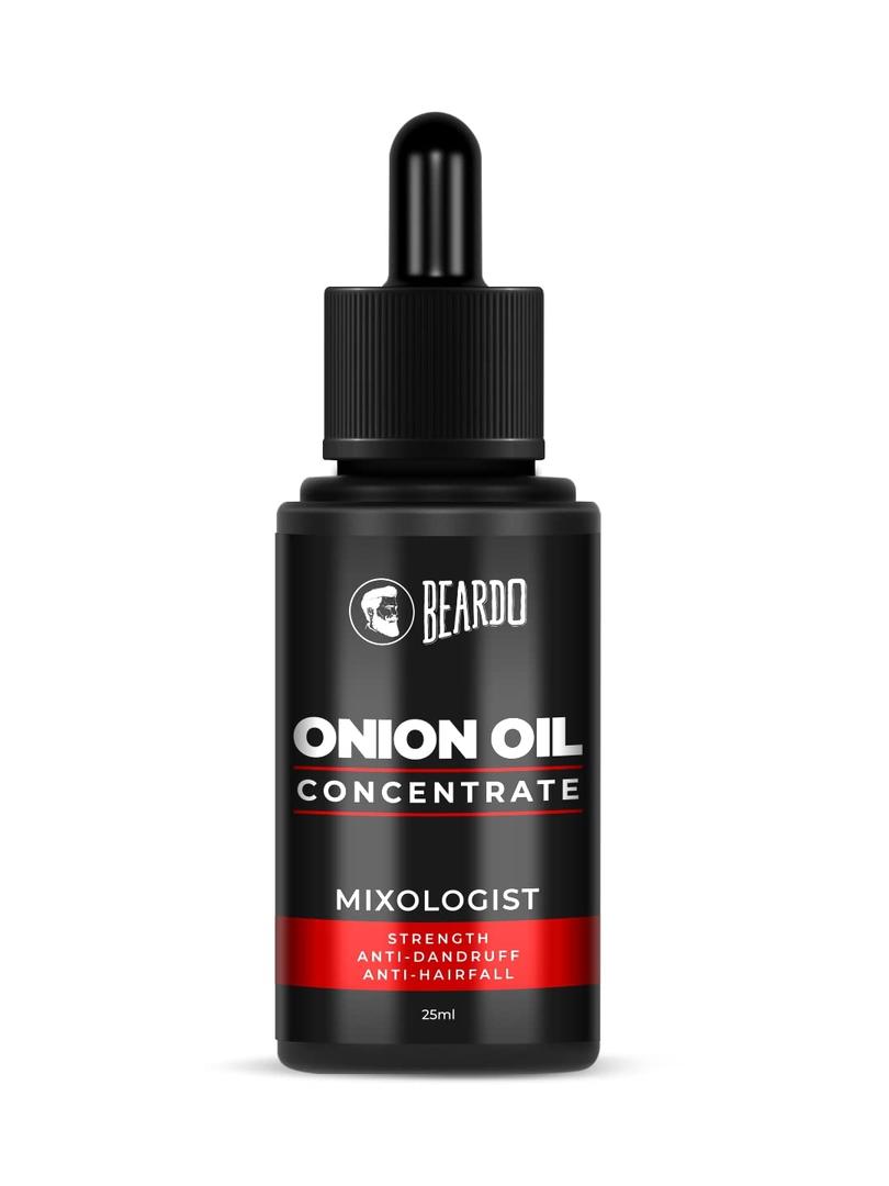 Beardo Onion Oil Concentrate for Hair Growth and Hair Fall Control (25 ml) | Made in India