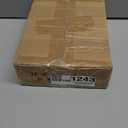 Deck Bird Feeders with Metal Tray and Water Bowl, BOLITE Balcony Bird Feeders Detachable Adjustable Heavy Duty Clamp Bracket, Attracting Birds, Black, Gifts for Women Men