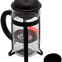 Bodum 34oz Java French Press Coffee Maker, High-Heat Borosilicate Glass, Black - Made in Portugal