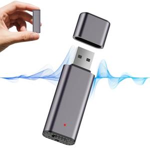 64GB Voice Recorder Digital Voice Activated Recorder USB Recording Device with Noise Reduction Rechargeable 750Hrs Small Pocket Audio Recording Devices for Lectures, Interview, Meeting, Class