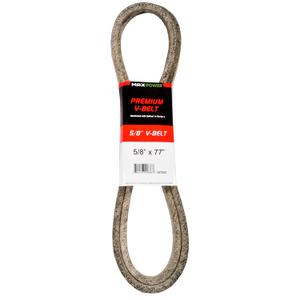 Maxpower 347622 Premium Belt Reinforced with Kevlar Fiber Cords, 5/8" x 77"
