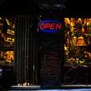 KEBE LED Open Signs for Business, Ultra Bright High Visibility Advertisement Board Electric Display Sign for Bar Hotel Shop Window Glass Door, 19"x10"