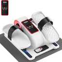 TDH Under Desk Elliptical Machine, Elliptical Leg Exerciser as Seen on TV for Senior with Remote Control