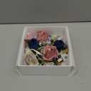 Ling's moment 2pcs Prom Wrist/Shoulder Corsage Artificial Flower, Girl/Mother Homecoming/Wedding Corsage Wristlet Dcor, etc. Dusty Rose Navy Blue