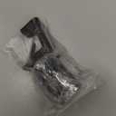 Barn Sliding Door Floor Guide, Adjustable Wall Mount Sliding Door Guide, RV Sliding Door Guide with Screws, Black (2 Packs)