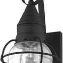 Livex Lighting 26900-91 1-Light Outdoor Wall Lantern, Brushed Nickel, 7"W x 13.75"H