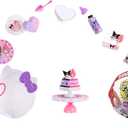 MGA's Miniverse Make It Mini Hello Kitty and Friends Series 2 (2 Pack) Mini Collectibles, Sanrio, Mystery Packaging, DIY, Crafts, Resin Play, Replica Food, Plants, NOT EDIBLE, 8+