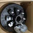 12"x 2" Trailer Brake Drum Kit 8 on 6.5" Replacement for 7000LBS Axle Hub Heavy Duty 8 Bolt Trailer Brake Hub Drum Assembly with 1/2"-20 Stud 25580, 14125A Drums 008-219-04-22004K