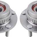 Pack of 2 Front Wheel Bearing and Hub Assembly for Kia Sorento 3.3L 3.8L RWD 2007 2008 2009