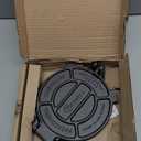 Victoria 8 Inches Cast Iron Tortilla Press, Roti Maker and Tortilladora, Pataconera Seasoned with Flaxseed Oil, Made in Colombia