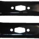 2Pk 742P05528 Blades Compatible with 42" Craftsman, Cub Cadet, MTD 742-05528, 742P05528, 742-05177, 742P05177 (Compatible with S Center Hole)