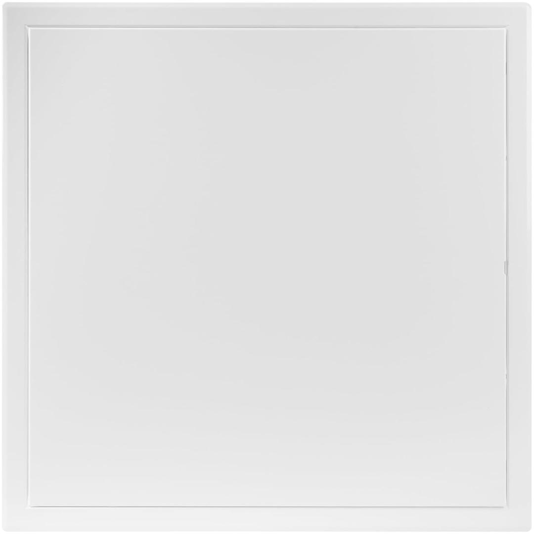 Repa Market 16 x 16 Inch Access Panel for Drywall/White Powder Coated Steel Wall Hole Cover/Door Panel/Cover Plates with Latch  Service Hatch/HVAC Access Door for Plumbing, Electrical Use