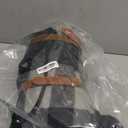 PortableAnd Picnic Blankets, 3 Layer Soft Fleece Blanket for Beach,Camping on Grass, Waterproof, Sandproof, Best Gift for Couple & Families, Black and Gray Checkered