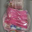 Cute Animals Birthday Decorations Kids Party Supplies with Plates Cups Napkins Spoons Forks Knives Tablecloth