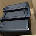 Vaultz Locking Mobile File Chest, Letter/Legal Files, 17.5" X 15.5" X 14.5", Black