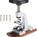 Watch Case Opener, Practical 5700# Bench Watch Case Opener With Metal Base Watchmaker Repair Tool, With A Full Set Of Accessories
