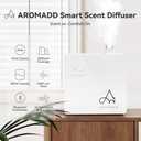 2025 Upgraded 3500 Sq.Ft Smart Scent Diffuser - HVAC System, Whole House Aroma & Hotel Collection Diffuser, Waterless Essential Oil Diffuser for Home Large Room, Cold Air Tech, 600mL (Pure White)