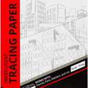 Paper Junkie 50 Sheets 11 x 17 in Translucent and Printable Vellum Paper for Drawing, Sketching & Card Overlays