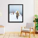 24x30 Picture Frame for Wall Display, 24x30 Black Picture Frame with Shatter Resistant Plexiglass, Stable and Sturdy 24 x 30 Poster Frame for Wall Display, Handpicked Gift Collection, 1 Pack