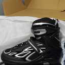 2PM SPORTS Vinal Girls Adjustable Flashing Inline Skates, All Wheels Light Up, Fun Illuminating Skates for Kids Men Adult Women and Boys (X-Large - Adult (9.5W-12W/8.5M-10.5M), Silver)