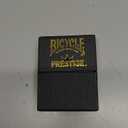 Bicycle Prestige Waterproof Playing Cards, Black 100% Plastic Deck, Durable Casino Quality Poker Cards for Pool, Beach, Camping & Party Games