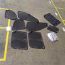 TINGLU Window Shades for Volvo XC90 2016-2024 2025 Accessories Car Side Full Windows Rear Triangular Windshield Sun Shade Sun UV Rays & Privacy Protection for Camping,Napping,and Relaxing 10PCS