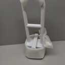 Bathtub Safety Rail Adjustable Shower Grab Bar - White Medical Bathtub Handle Grab Bars for Bathroom, Safety Handle Rail Heavy Duty for Seniors and Elderly