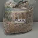 5x7 Area Rugs for Living Room,Stain Resistant Washable Rug,Non-Slip Backing Rugs for Bedroom,Kitchen,Printed Vintage Home Decor Rug (Turmeric/Grey, 5'x7')