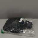 Full Bodysuit With Zipper Helper Unisex Adult Costume Without Hood Spandex Stretch Zentai Unitard Body Suit (XX-Large, Black)