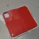 TUCCH Wallet Case for iPhone 14 Plus 6.7", [RFID Blocking] [4 Card Slots] TPU Interior Protective Case, Magnetic Folio Shockproof PU Leather Stand Flip Cover Compatible with iPhone 14 Plus 2022, Red