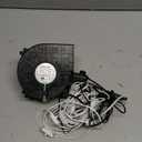 OHMANHE Replacement 1.5A Air Blower Fan for Inflatables, 8 Bright LED Light with Waterproof 2.0A Adapter, 12V Motor for Blow Up Yard Christmas Thanksgiving Outdoor Holiday Decorations (Large, Black)