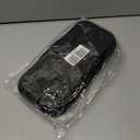 Carrying Case for Switch 2, Protective Travel Case with Handle, 10 Game Card Slots, Storage Pockets, Black Lightweight