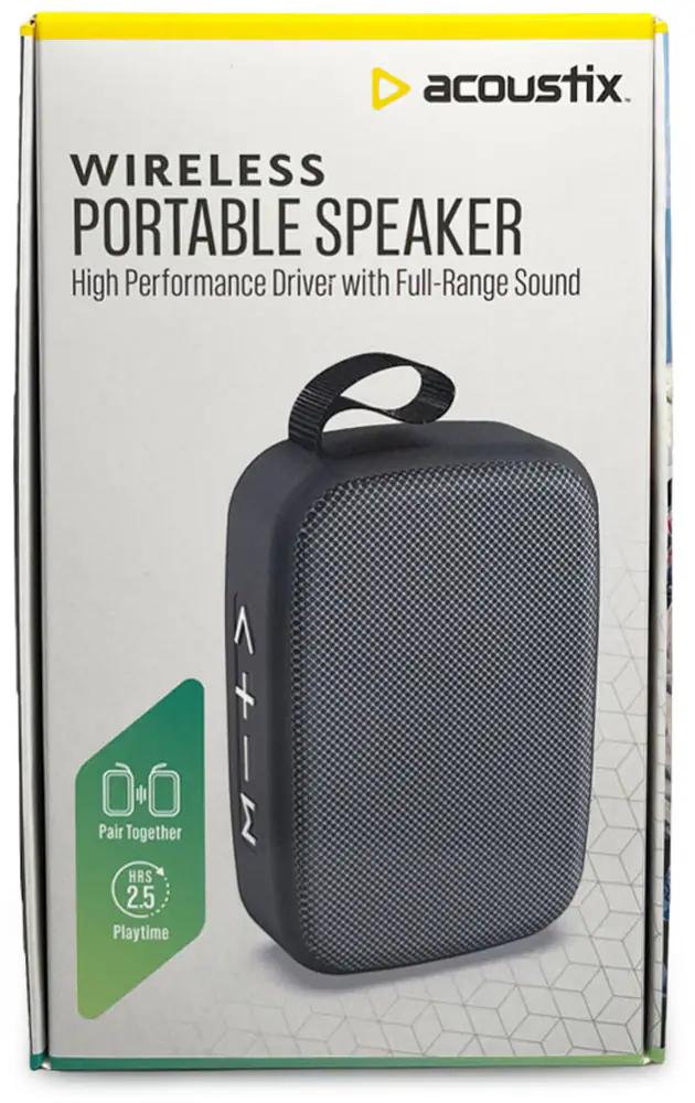 Acoustix Wireless Mini Speaker - Black