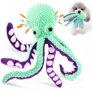 Fuufome Large Squeaky Dog Toys- Plush Dog Toys with Soft Fabric for Small, Medium, and Large Dogs Daily Companionship, Training Reward Gift