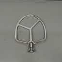 Stainless Steel Flat Beater for KitchenAid 5qt-6qt Bowl-Lift Stand Mixer, Fit for Professional 5 Plus and Professional 600 Seris Mixer K5 KG25 KV25 KP26 KT26, Heavy Duty and Dishwasher Safe