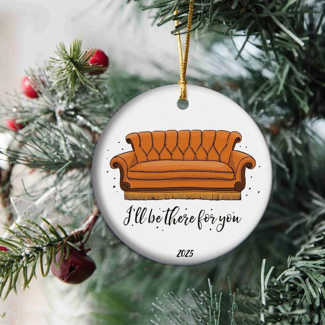 Best Friend, Bestie Ornament 2025, Best Friend Ornament Personalized, for BFF, Soul Sister, Long Distance Gift (T21)