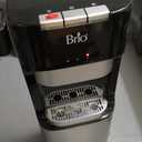 Brio Bottom Loading Water Cooler Dispenser for 5 Gallon Bottles - 3 Temperatures with Hot, Room & Cold Spouts, Child Safety Lock, LED Display with Empty Bottle Alert, Stainless Steel