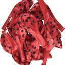 Qualatex Polka Dots Balloons (11", Red with Black Dots)