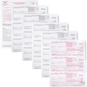 1099 NEC Forms 2024, 50 Pack 3 Part Laser Tax Forms Kit Pack of Federal/State Copy's, 1096's. Great for QuickBooks and Accounting Software, 2024, 1099-NEC 50 Pack 1099 NEC Forms 2024, 50 Pack 3 Part Laser Tax Forms Kit Pack of Federal/State Copy's, 1096's. Great for QuickBooks and Accounting Software, 2024, 1099-NEC 50 Pack