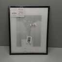 Upsimples 16x20 Picture Frame, Display Pictures 11x14 with Mat or 16 x 20 Without, Wall Hanging Poster Frame, Black, 1 Pack