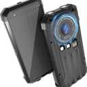 Solar Power Bank 20000mAh, 15W Wireless Fast Charger with 3 Built-in Cables, USB-C Output Portable Battery Pack, Dual Flashlights Power Bank for iPhone 17 16 15 14, Samsung Galaxy, Camping