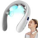 Neck Massager with Heat, Electric Pulse Neck Massager for Pain Relief, Wireless Neckology Intelligent Massager for Women