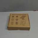 5W Solar Panel for Security Camera, Solar Panel with Micro USB & USB-C Port for DC 5V Outdoor Rechargeable Battery Camera, IP65 Waterproof, 360 Adjustable Security Mount, 9.8ft Cable(Black)