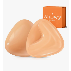 Sticky Bra Inserts Push Up for Women Reusable Stick Bra Double Sided Strapless Waterproof Adhesive Bra Pads. Size C Cup